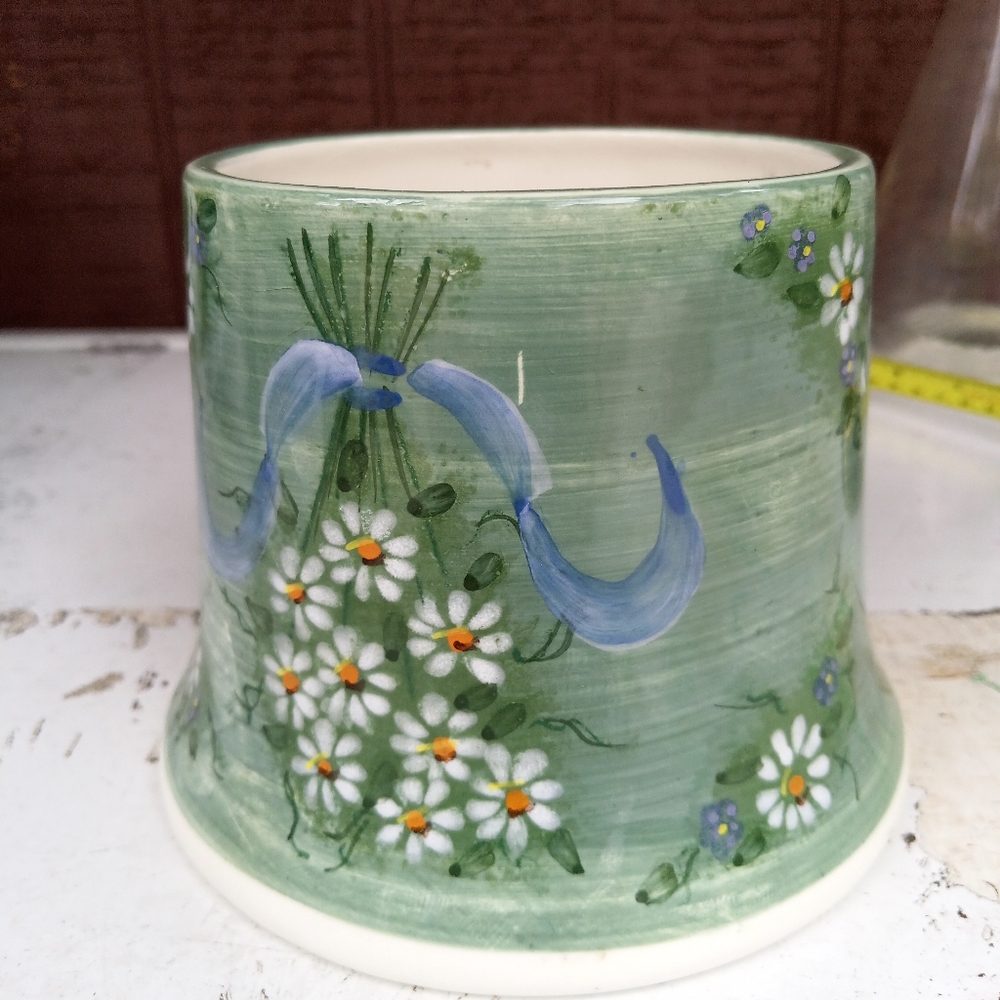 Candle wrap floral